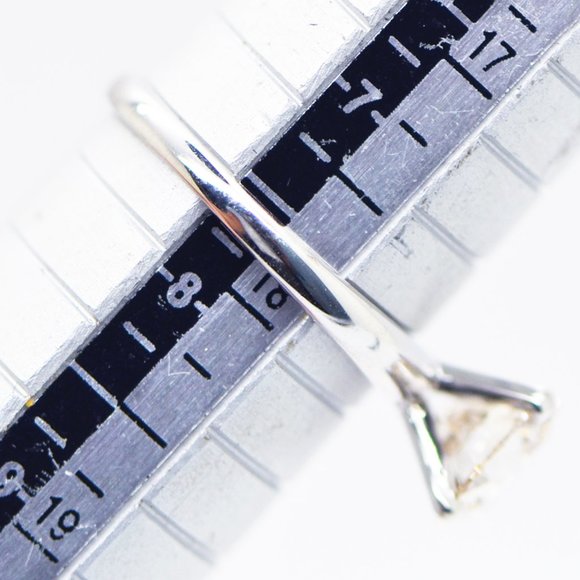 2 Carat Solitaire Diamond Engagement Ring Round Cut H/SI1 - Picture 7 of 8